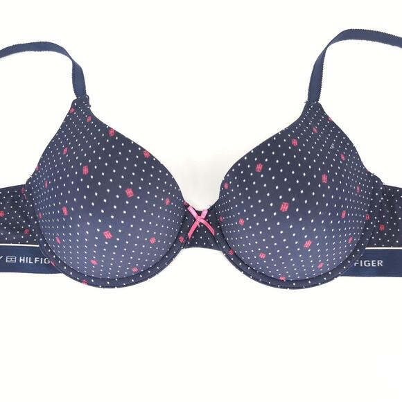 Tommy Hilfiger Dark Blue T-Shirt Bra With Light Lift - 36B - New without Tags - Picture 15 of 15